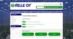 Desktop Screenshot of helle.fi